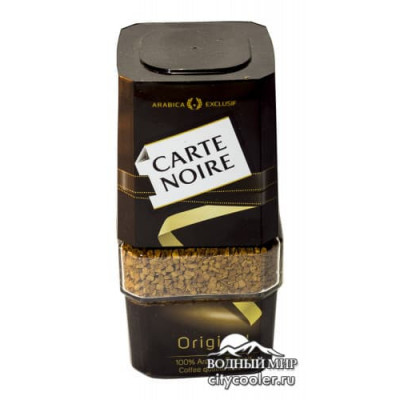 Carte Noire Original 190 г, стекло