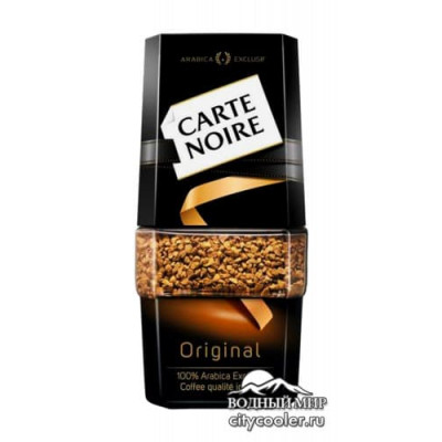 Carte Noire Original 95 г, стекло