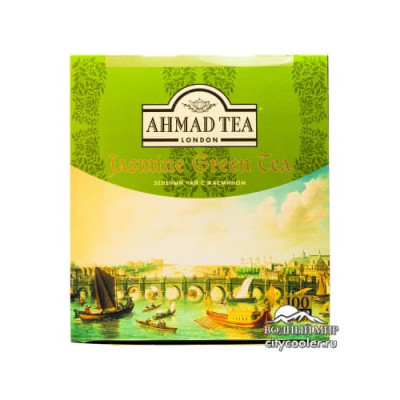 Ahmad Jasmine Green Tea 100 пакетиков