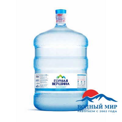 Вода Горная вершина 19 литров