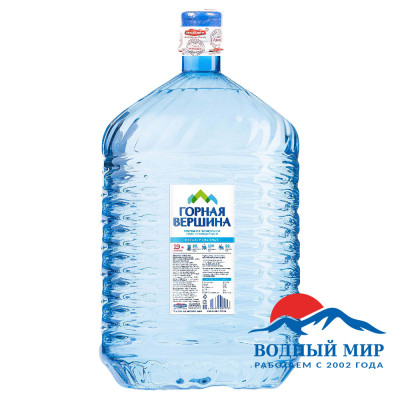 Вода Горная вершина 19 литров (Одноразовая бутыль)